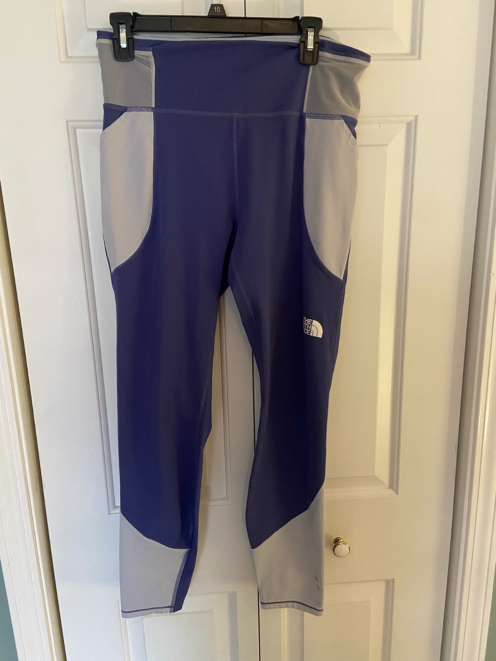 brushed interior women’s north face purple leggings